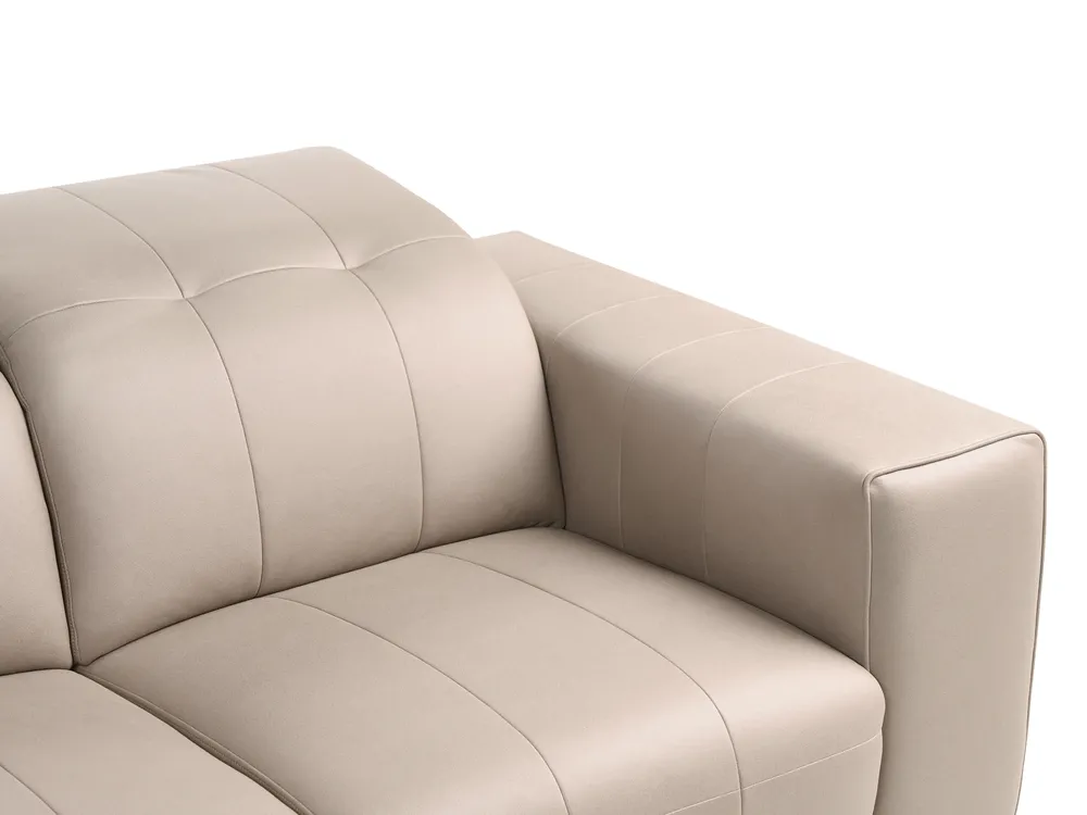 Living Room Set 6 Seater OMMEL Fabric Taupe_1035598