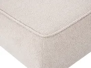 Sofa 3 Seater SALLA with Ottoman Boucle Beige_1058128