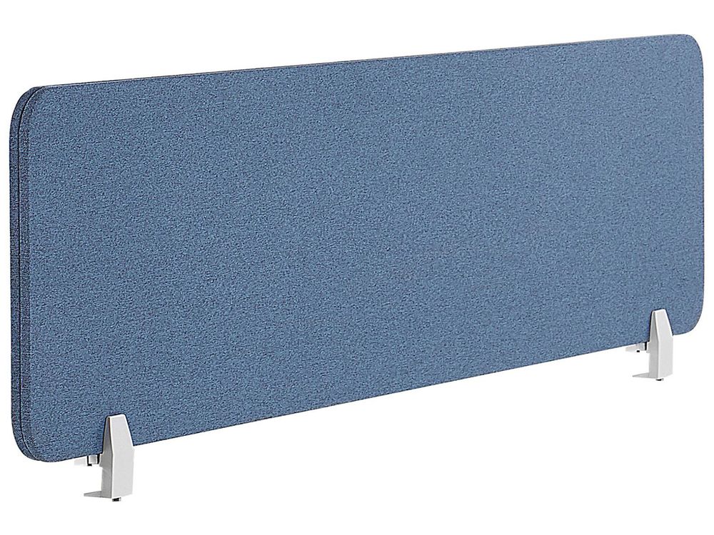 Divisor de escritorio WALLY 160 x 40 cm Azul