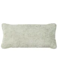 Swivel Armchair TOVIK with Footstool Chenille Light Green_923379
