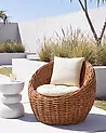 Garden Chair LERICI Rattan Natural