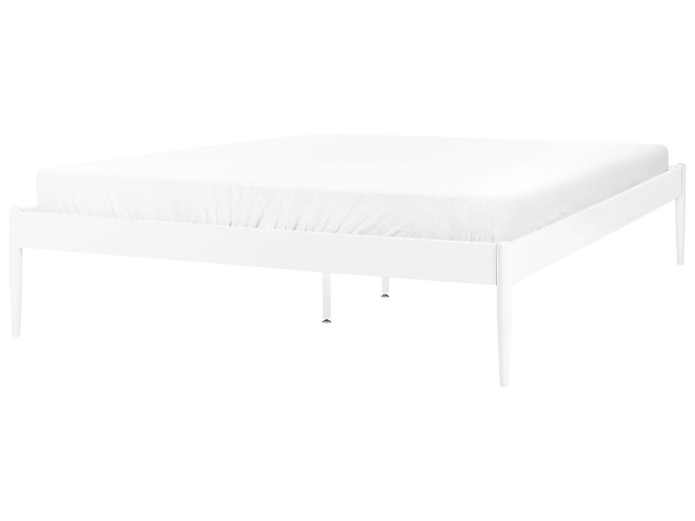 Bed Metal VAURS 160 x 200 cm (EU King Size) White