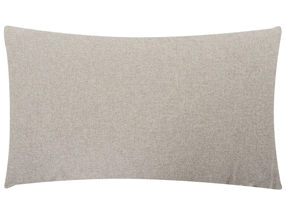 Corner Sofa Bed 3 Seater KOGE with Storage Fabric Beige Left Hand_1087770