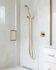 Shower Head and Hose Kit TAMUSHAL 3-function Gold_988256