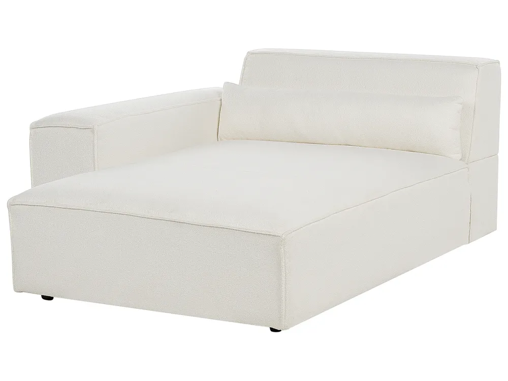Right-Hand Chaise Longue HELLNAR Boucle Off-White_911308