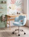 Scaun de birou WHIZZY Boucle Albastru deschis