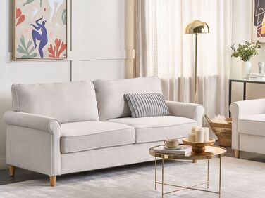 3-seters stoffsofa lysebeige RONNEBY