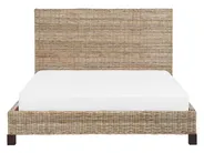 Bed Rattan SALBRIS 140 x 200 cm (EU Double) Natural_868986