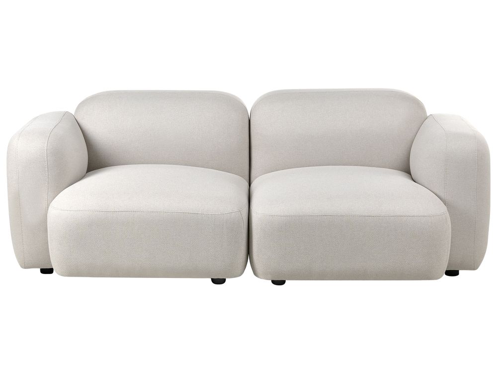 Sofa 3 Seater AFOSS Fabric Light Beige