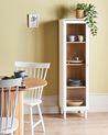 Glass Display Cabinet TINGLEDALE 40 cm White