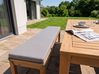 Coussin de banquette MONSANO 168 x 35 cm Gris