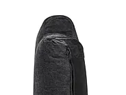 Sofa 3-Sitzer SKARO Chenillegewebe Schwarz_1156715