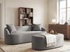 Sofa AMAL z otomaną Szary