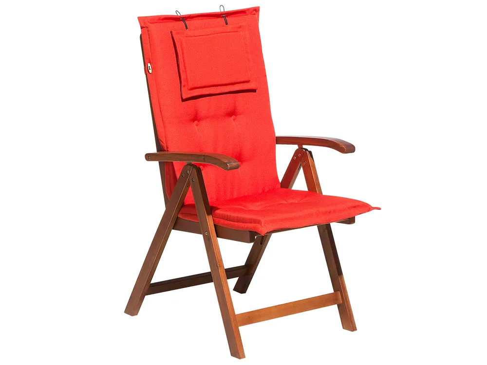 Back/Seat Cushion TOSCANA 50 x 70 cm Red_703839