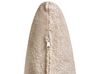 Divano 2 posti bouclé beige con tavolo SALO_932590