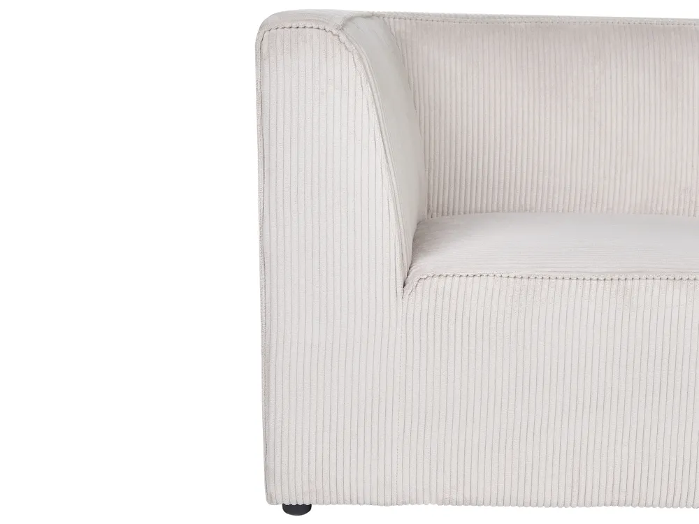 Corner Seat LEMVIG Corduroy Beige Left Hand_1052004