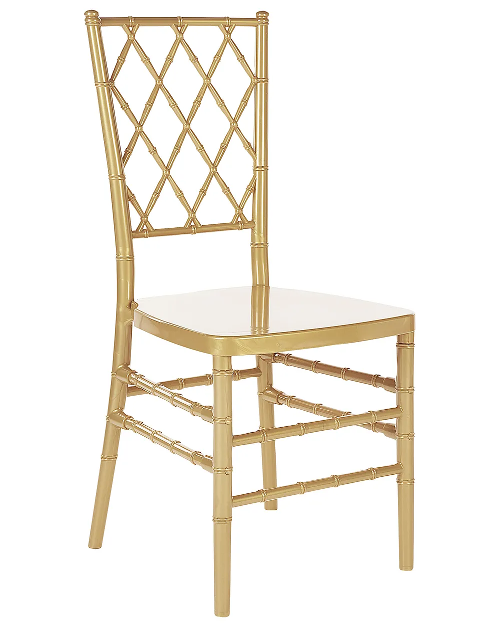 Lot de 2 chaises de salle à manger CLARION Doré_863750