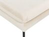 Ottoman en velours beige clair VINTERBRO_897564