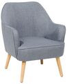 Fauteuil en tissu gris LOKEN_697311