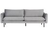 Sofa Set Samtstoff grau 4-Sitzer VINTERBRO_900590