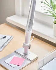 LED Desk Lamp PEGASI with Dimmer Silver_1018358