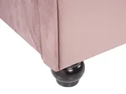 Bed Velvet AVALLON 160 x 200 cm (EU King Size) Pink_694462