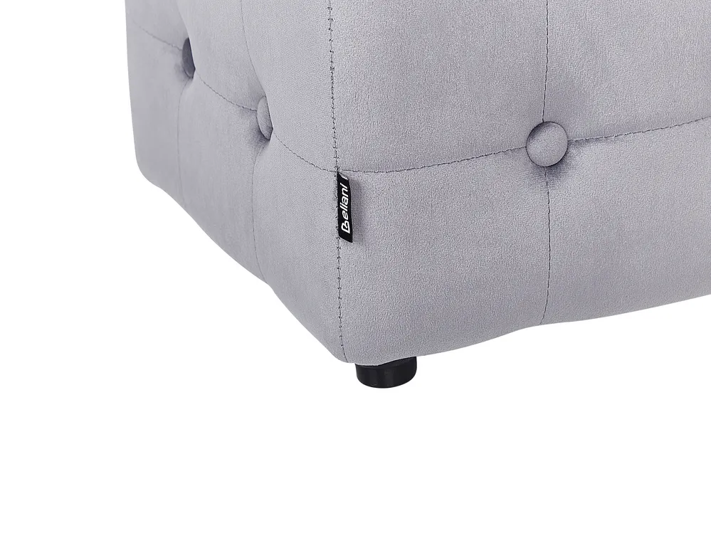 Beliani - Pouf Kawai Cotone Grigio