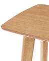 Konsolentisch heller Holzfarbton rechteckig 90 x 40 cm TULARE_823456