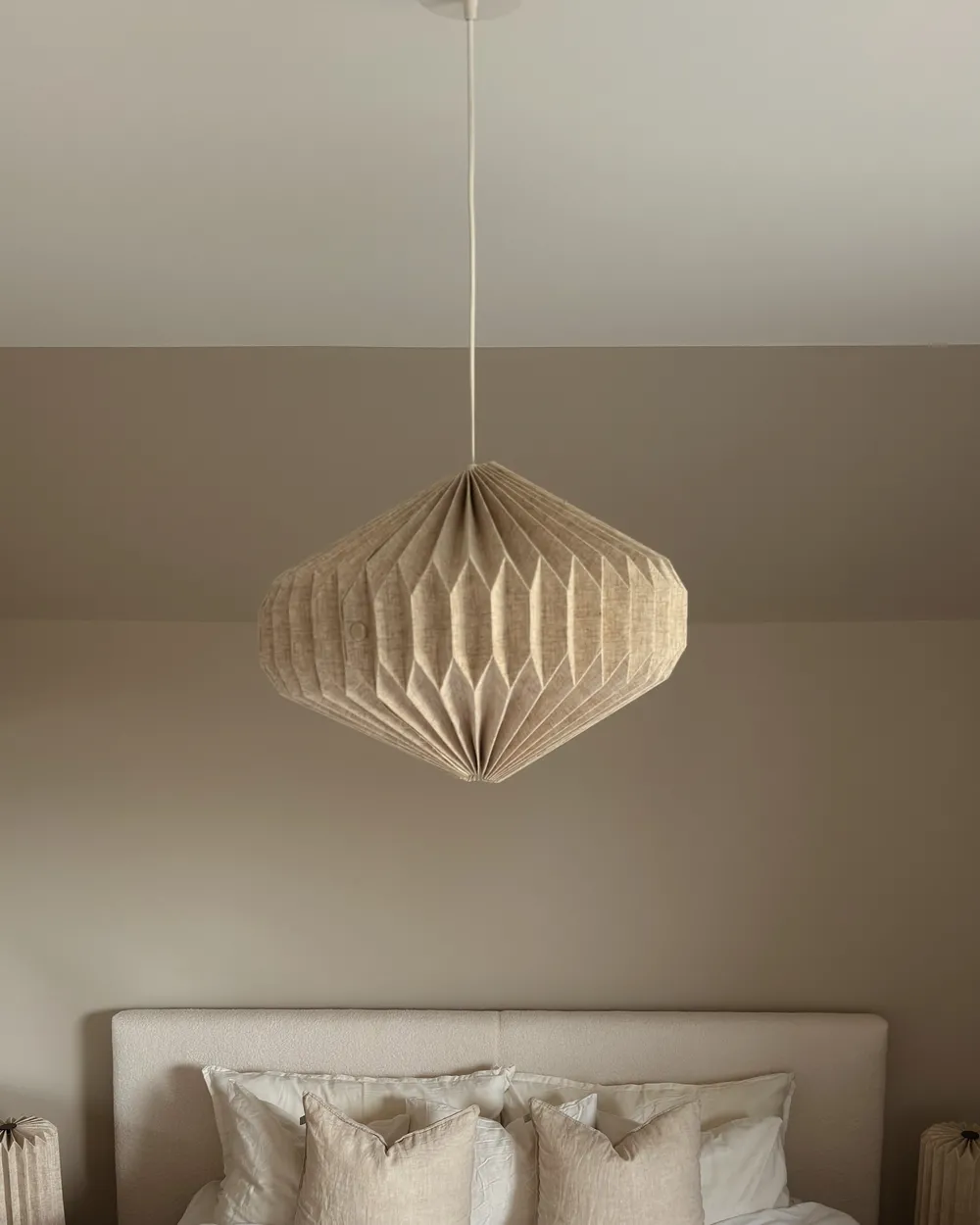 Pendant Lamp VISMAN Cotton Beige_1064469