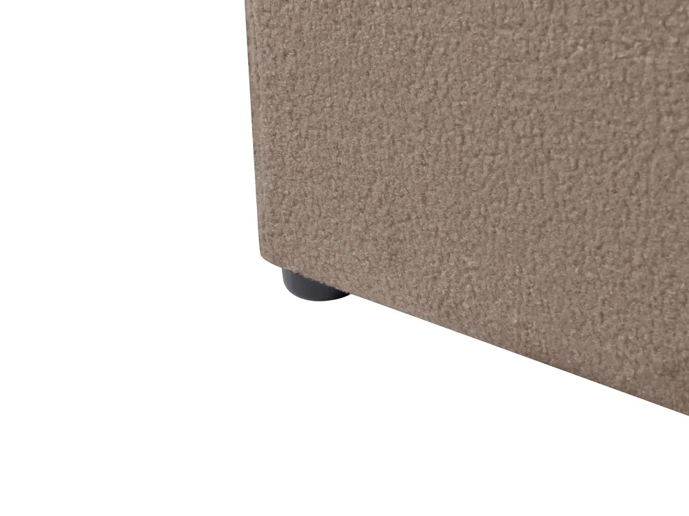 Ottoman Bed MONTLAUR Boucle Taupe 160 x 200 cm (EU King Size)_958608