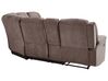 Sofa z manualną funkcją relaksu beżowa ROKKE_851451