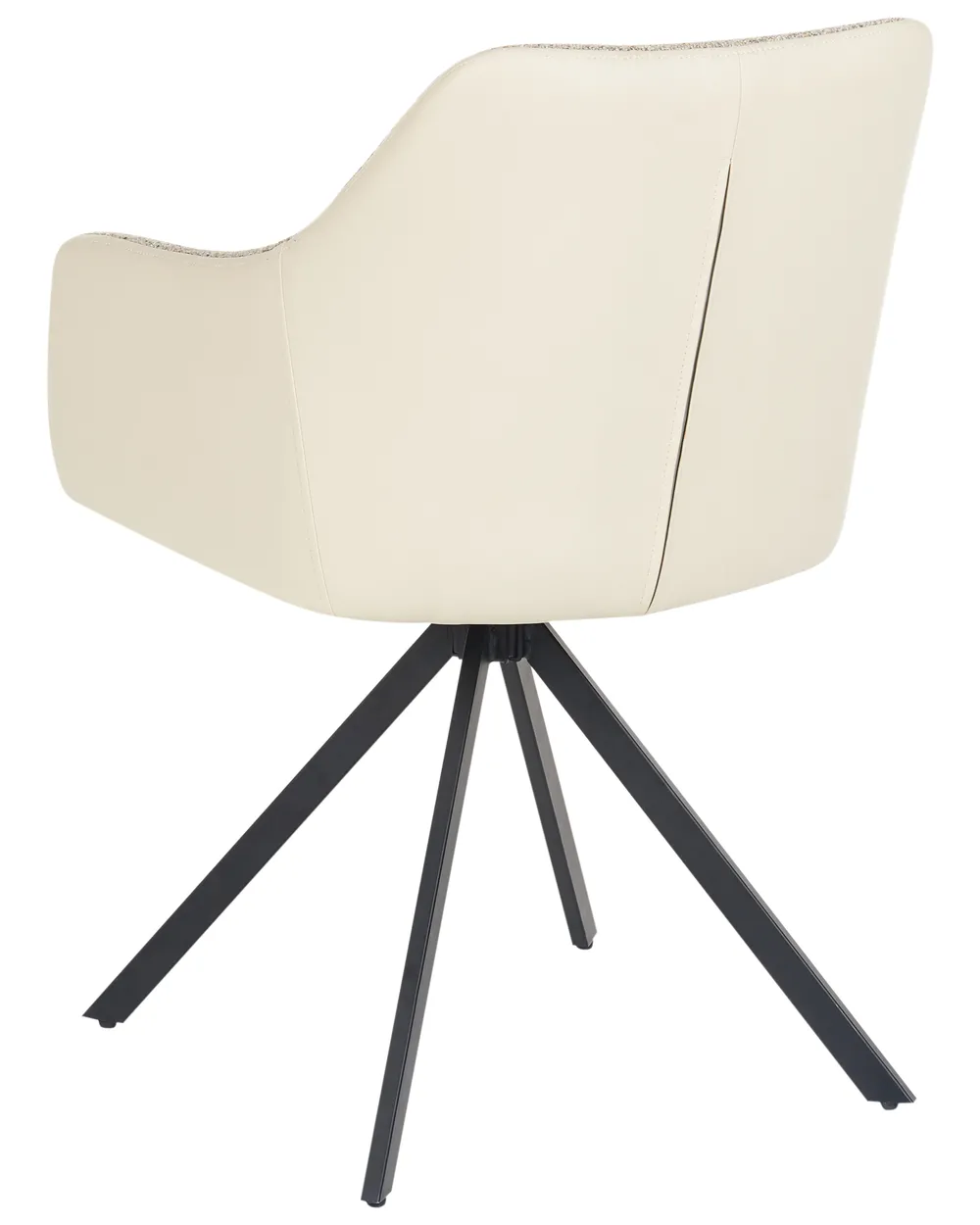 Set of 2 Dining Chairs LITHIA Fabric Taupe_947944