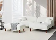 Ottoman HOLT Boucle White_1183639