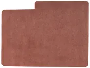 Corner Sofa 3 Seater MALOY Fabric Light Red Right Hand_947530