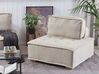 Modulsoffa 4-sits tyg beige TIBRO_825921