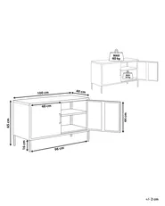Szafka biurowa URIA Metal Biały_844046