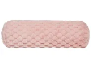 Poduszka dekoracyjna LINDEN 22 x 60 cm Sztuczne futro Różowy Jednolity_936043