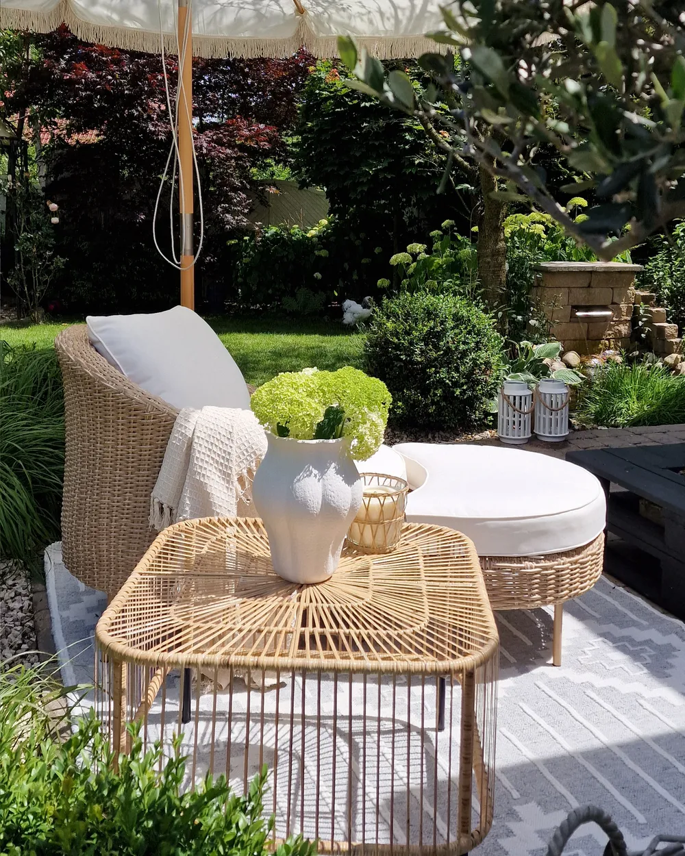 Outdoor Rug TABIAT Grey 80 x 150 cm_927493