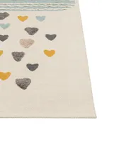 Kids Rug BLANG Beige 80 x 150 cm Cotton_864135