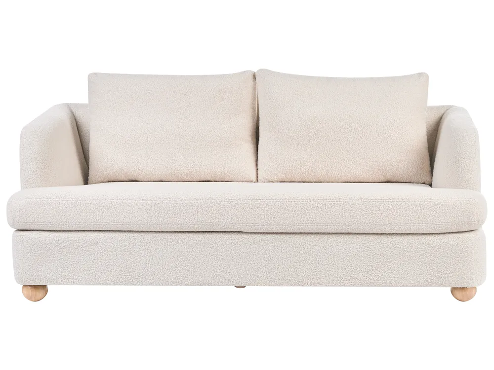 Living Room Set 6 Seater RATTVIK Boucle Off-White_1066737