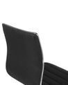 Set of 2 Bar Stools Black LUCERNE_685927