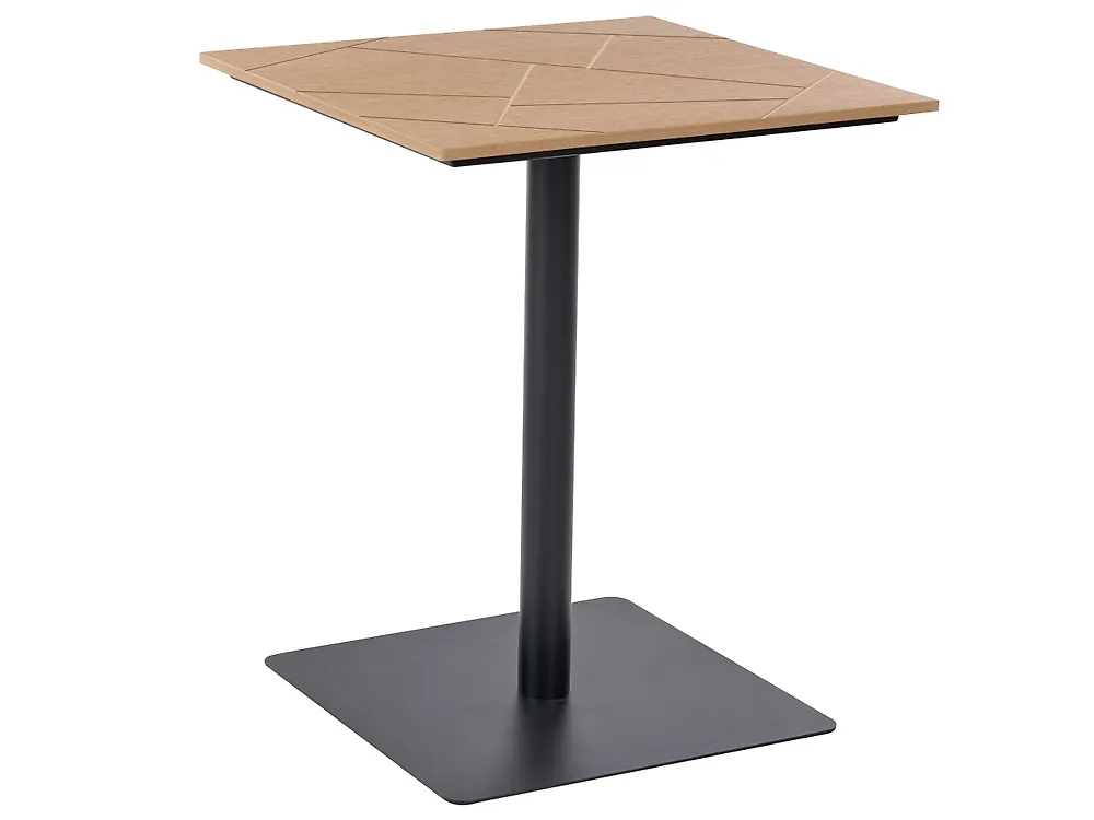 Bistro Table STINTINO  60 cm 60 cm Metal Black