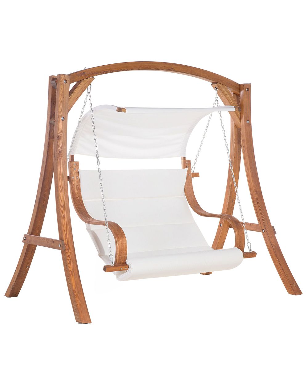Wooden patio swing cheap