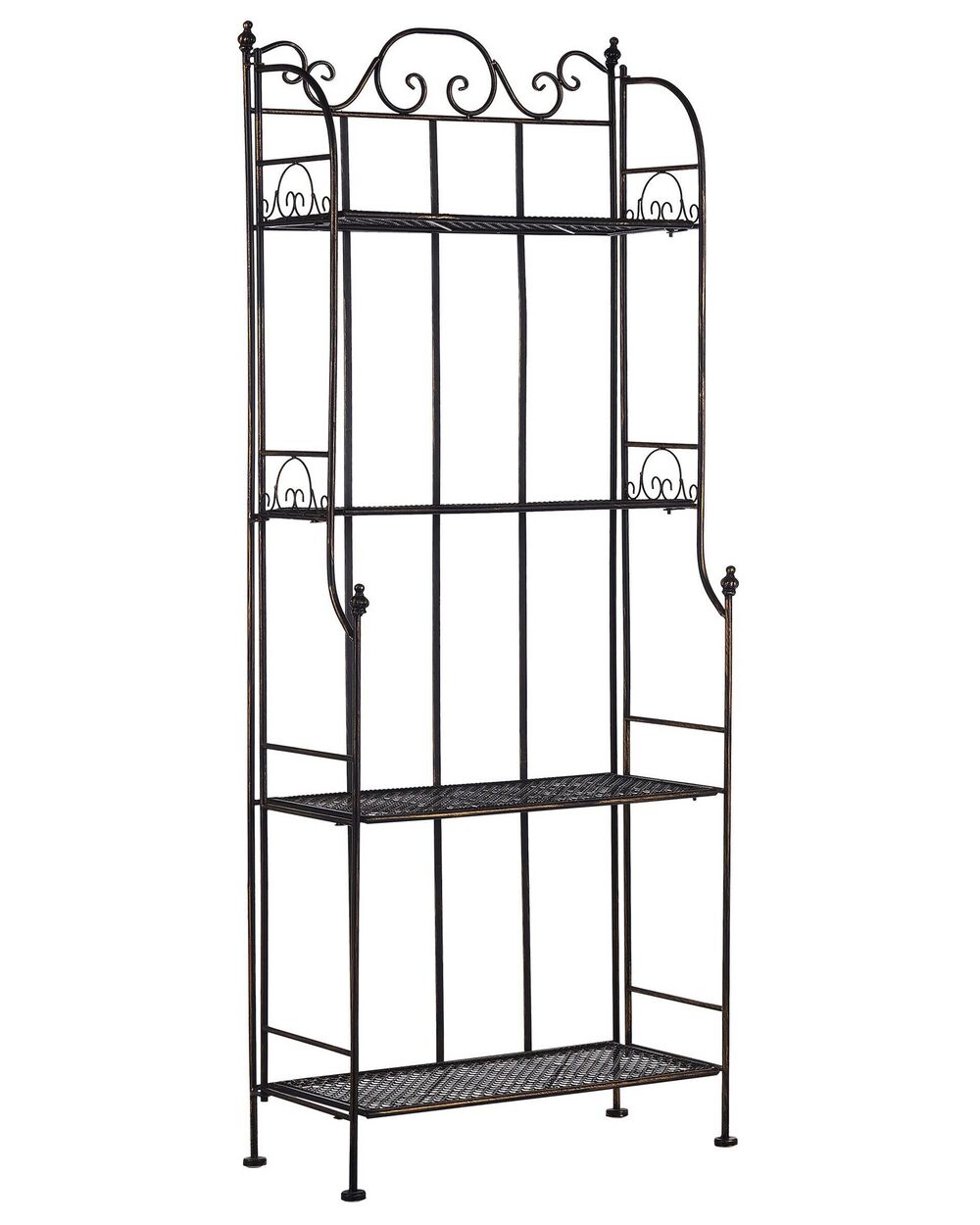 Regal ISERNIA 61 cm 155 cm Metall Schwarz