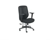 Sedia da ufficio ZELAR Tessuto Nero_1085304