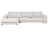 Right Hand 4 Seater Corner Sofa White LOFOTEN_900465