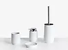 Set de 4 accessoires de salle de bain SUCHES Blanc