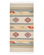 Tappeto APARAN Beige 80 x 150 cm Kilim Cotone_869625