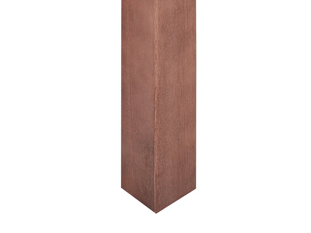 Garden Bench TUSCANIA 160 cm Eucalyptus Wood Dark Brown_812768