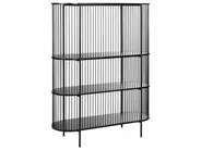 Regał 3 półki BIRSON 151 cm Czarny_1002515